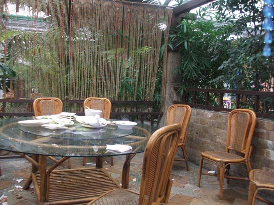 智能溫室生態(tài)餐廳內(nèi)景