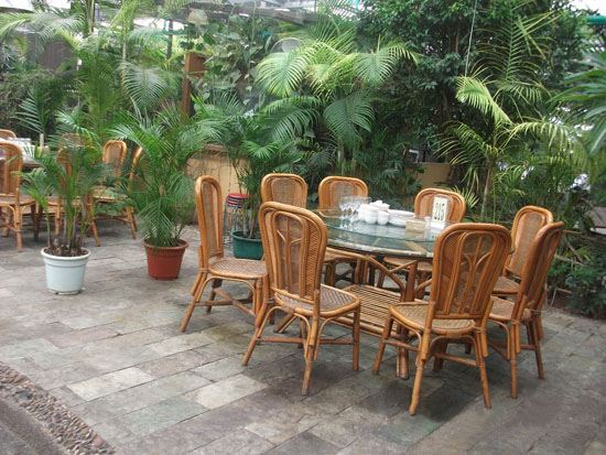 智能溫室生態(tài)餐廳內(nèi)景